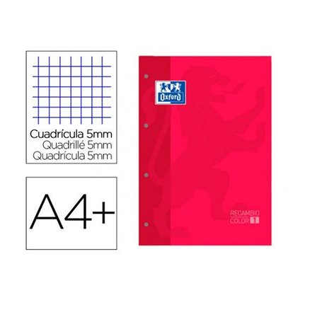 Rechange Oxford 400123673 Rouge 80 Volets A4