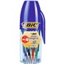 stylo à encre liquide Bic 929081 1 mm Bleu Multicouleur (20 Unités)