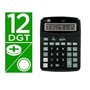 Calculatrice Liderpapel XF39 Noir Plastique