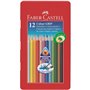 Crayons de couleur Faber-Castell 112413 Multicouleur (12 Pièces)