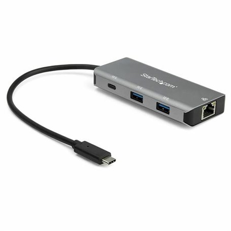 StarTech.com Hub USB-C 3 Ports USB et 1 Port Gigabit Ethernet RJ45 - 2 Ports USB-A