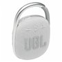 Haut-parleurs bluetooth portables JBL Clip 4  Blanc 5 W