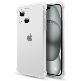 Protection pour téléphone portable PcCom iPhone 15 Transparent Apple