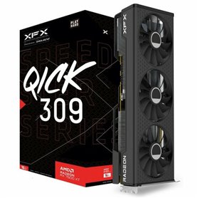 Carte Graphique XFX SPEEDSTER QICK309 BLACK AMD Radeon RX 7600 XT 16 GB GDDR6