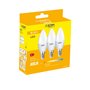 Lot de 3 ampoules LED EDM G 5 W E14 400 lm Ø 3