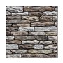 Autocollants Atmosphera Paroi Décoratif Avec relief Marron 2 Unités (30 x 30 cm)