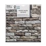 Autocollants Atmosphera Paroi Décoratif Avec relief Marron 2 Unités (30 x 30 cm)