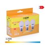 Lot de 3 ampoules LED EDM G 5 W E27 Ø 4,5 x 8 cm (3200 K)