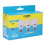 Lot de 3 ampoules LED EDM G 5 W E27 400 lm Ø 4