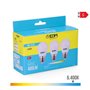 Lot de 3 ampoules LED EDM G 5 W E27 400 lm Ø 4,5 x 8 cm (6400 K)