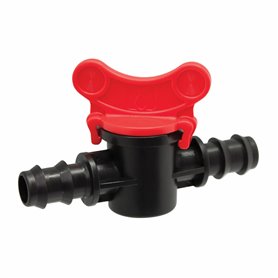 Valve d'arrêt pour l'irrigation goutte à goutte Aqua Control 901810 (10 Unités)