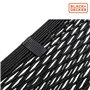 Filet de rangement pour voiture Black & Decker Noir 40/50/60/80 x 25 cm 4 Pièces