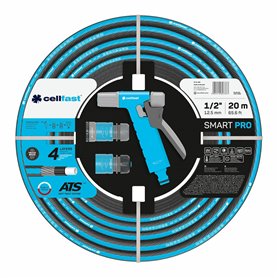 Jeu de tuyaux avec accessoires Cellfast Smart Pro Ats PVC 20 m Ø 12