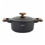 Casserole avec Couvercle Oroley Nature Bois 20 cm Aluminium fondu