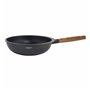 Wok Oroley Nature Bois Aluminium fondu 30 cm