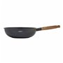 Wok Oroley Nature Bois Aluminium fondu 30 cm