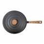 Wok Oroley Nature Bois Aluminium fondu 30 cm