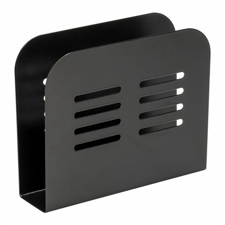 Porte-serviettes Wenko Baco 55025100 Noir Métal