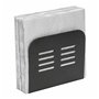 Porte-serviettes Wenko Baco 55025100 Noir Métal