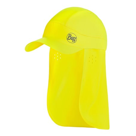 Casquette avec protecteur de nuque Buff Pack Cap Bimini Jaune Fluor