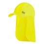 Casquette avec protecteur de nuque Buff Pack Cap Bimini Jaune Fluor