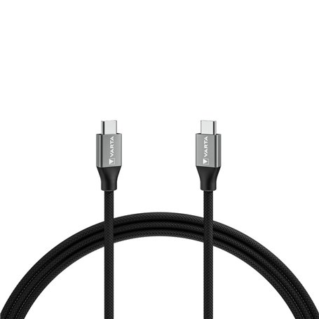 Câble USB-C Varta 2 m Noir