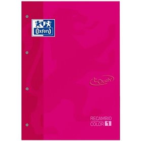 Rechange Oxford TOUCH  Volets 80 Volets 5 Unités A4 Fuchsia 5 Pièces