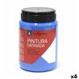 Gouache La Pajarita Intense L-12 6 Pièces Bleu Satiné