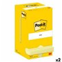 Notes Adhésives Post-it 76 x 76 mm Jaune (2 Unités)