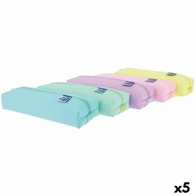 Trousse d'écolier Oxford LIVE & GO 22 x 4 x 4 cm (5 Unités)