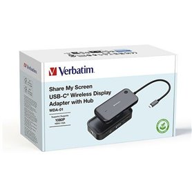 Adaptateur USB-C Verbatim Share my Screen Full HD