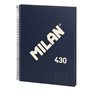 Carnet Milan 430 Bleu A4 80 Volets (3 Unités)