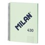 Carnet Milan 430 Vert A4 80 Volets (3 Unités)