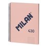 Carnet Milan 430 Rose A4 80 Volets (3 Unités)