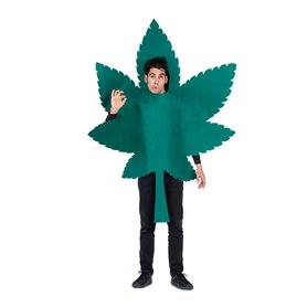 Déguisement pour Adultes My Other Me Marihuana Taille unique Vert (2 Pièces)