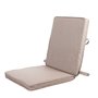 Coussin de chaise Beige 90 x 40 x 4 cm