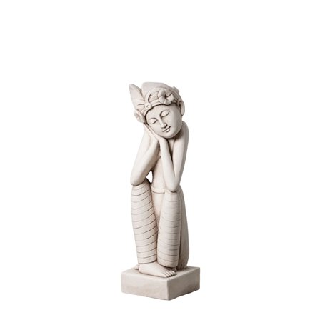 Sculpture Argile Fibre 21 x 20 x 75 cm