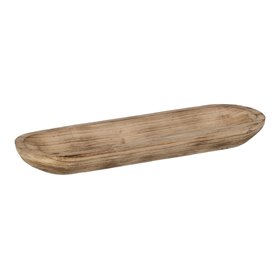 Centre de Table Beige Bois 49 x 15 x 4