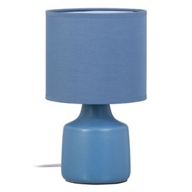 Lampe de bureau Bleu Céramique 40 W 220-240 V 16 x 16 x 27 cm