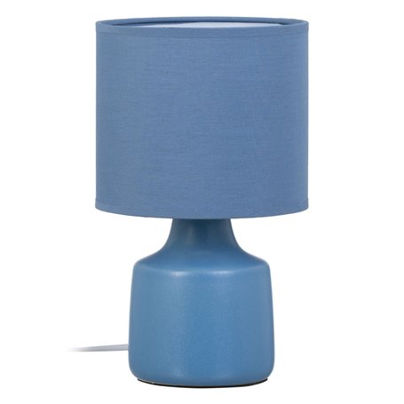 Lampe de bureau Bleu Céramique 40 W 220-240 V 16 x 16 x 27 cm