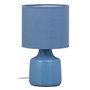 Lampe de bureau Bleu Céramique 40 W 220-240 V 16 x 16 x 27 cm