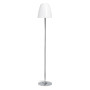 Lampadaire Argenté Verre Fer 40 W 220-240 V 28 x 28 x 158 cm