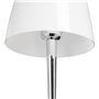 Lampadaire Argenté Verre Fer 40 W 220-240 V 28 x 28 x 158 cm