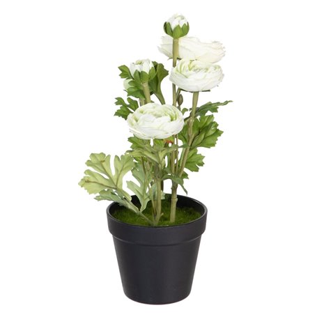 Plante décorative Polyester Polyéthylène Fer Fleur 12