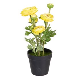 Plante décorative Polyester Polyéthylène Fer Fleur 12