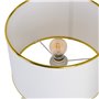 Lampe de bureau Blanc Doré Céramique 60 W 220-240 V 32 x 32 x 45 cm