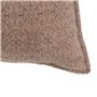 Coussin Taupe 60 x 60 cm