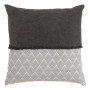 Coussin Blanc Gris 60 x 60 cm