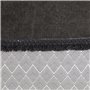 Coussin Blanc Gris 60 x 60 cm