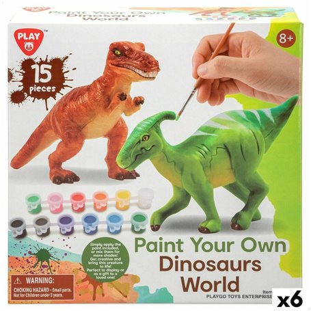 Set 2 Dinosaures PlayGo 15 Pièces 6 Unités 14